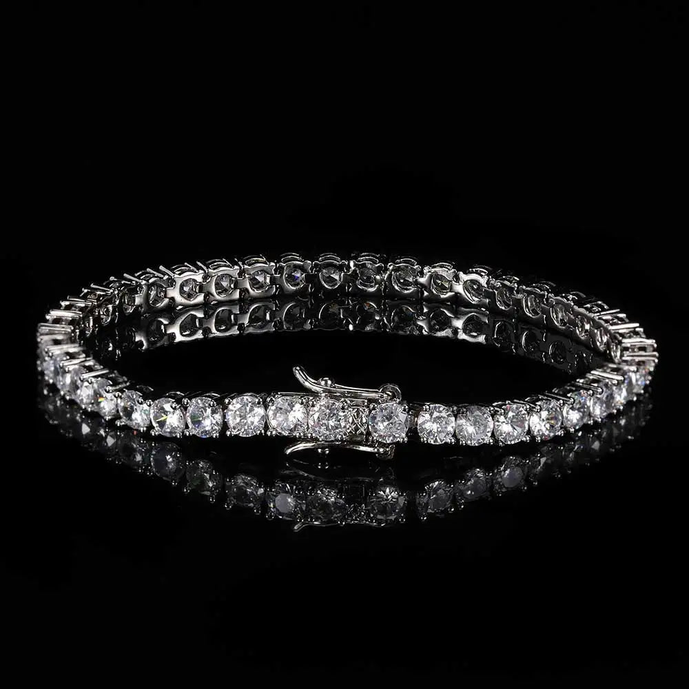 ICEFLEX™ Iced Tennis Bracelet — CZ Bling Edition (3–6mm)