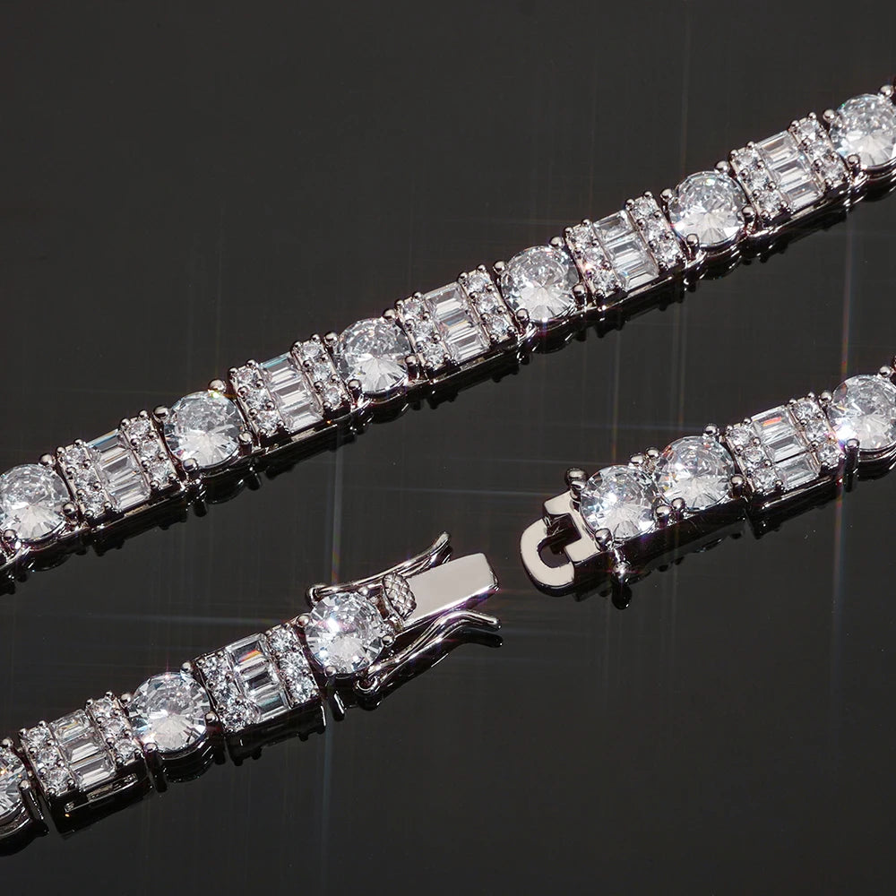 ICECORE™ 6.5mm Iced Tennis Bracelet — CZ Round Cut Edition