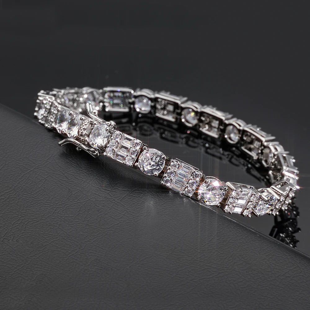 ICECORE™ 6.5mm Iced Tennis Bracelet — CZ Round Cut Edition